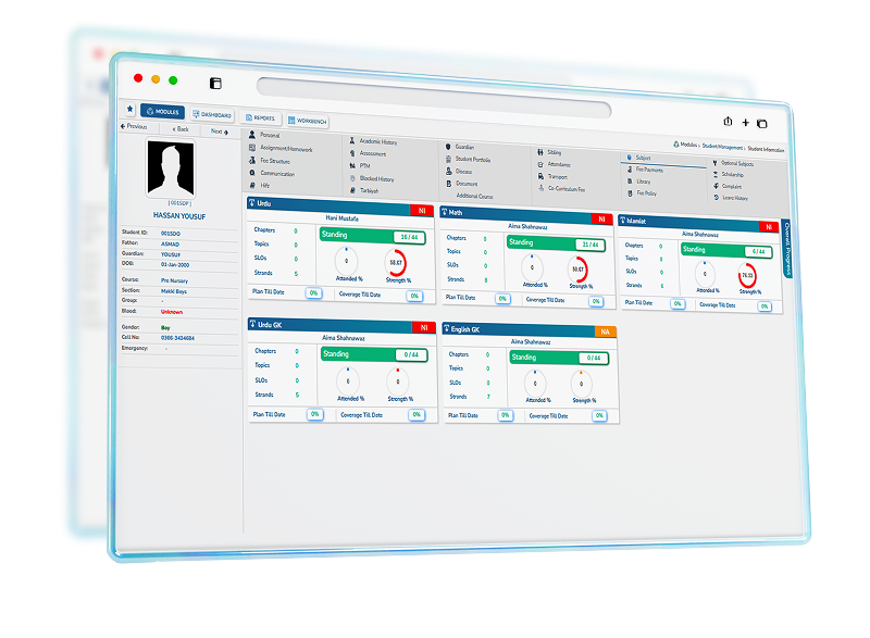 Admission Status Flow Tracking